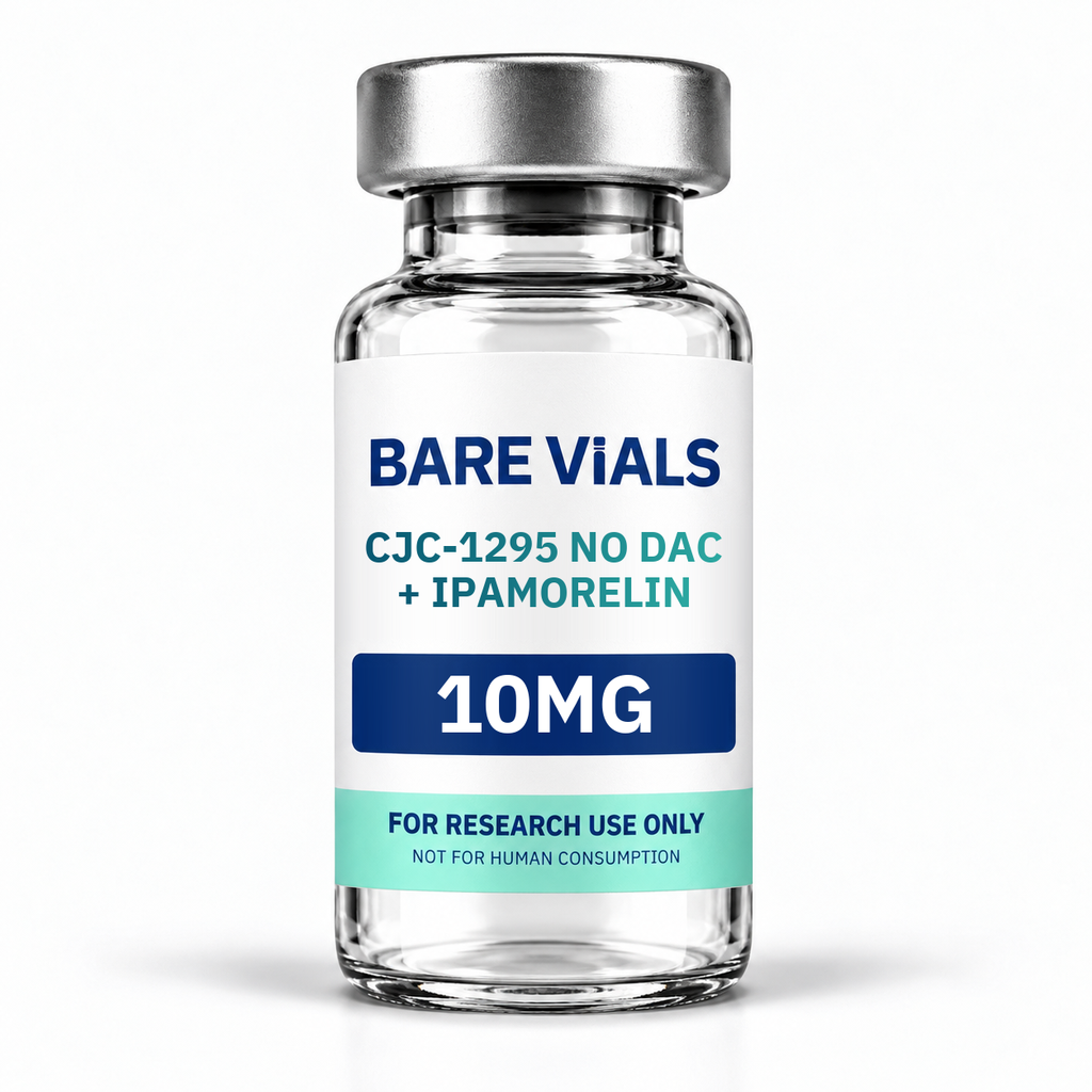 CJC-1295 no DAC + Ipamorelin lyophilized research reagent