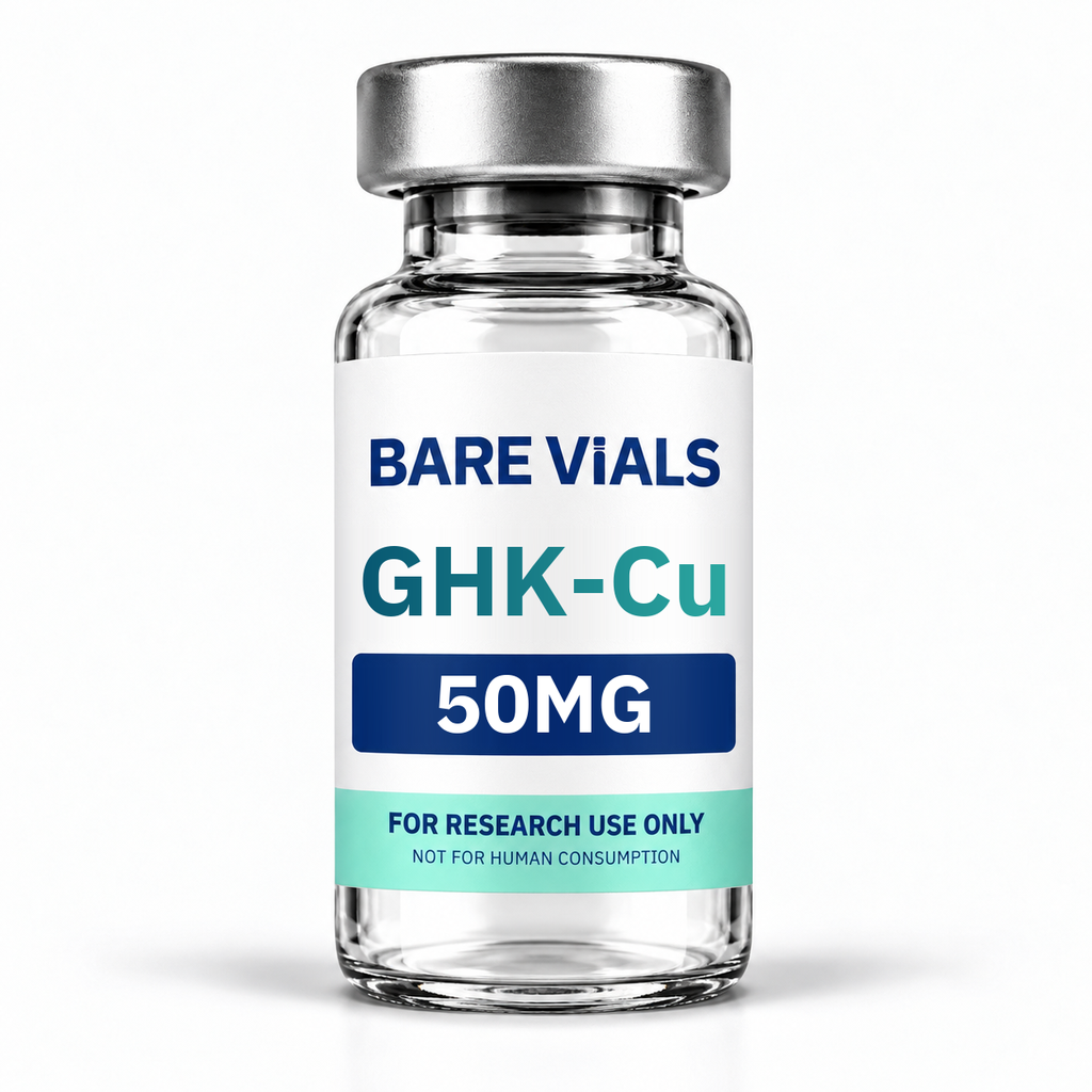 GHK-Cu lyophilized research reagent