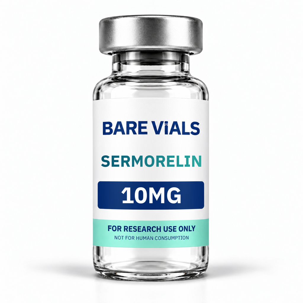 Sermorelin lyophilized research reagent